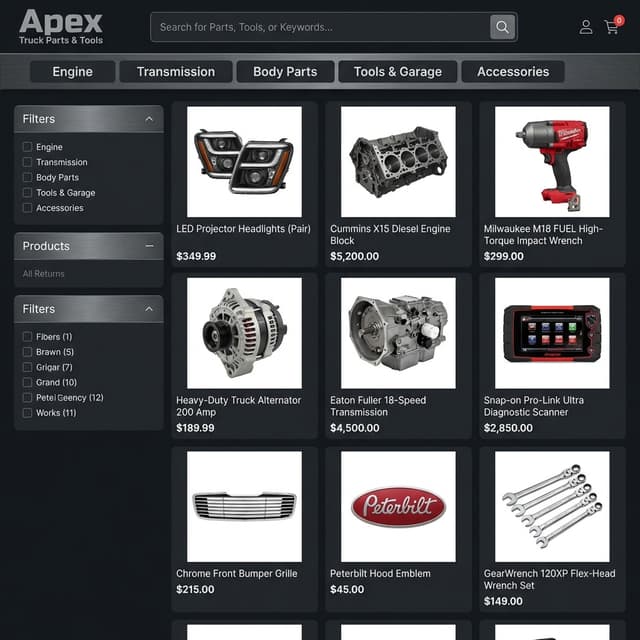 Truck Parts & Tools
